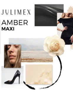 Amber Maxi - figi z wysokim stanem - czarne