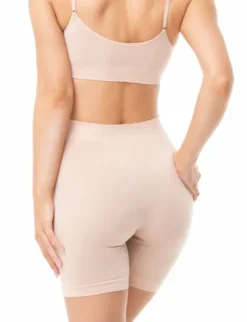 Bamboo Bermuda Shorts - bermudy beżowe