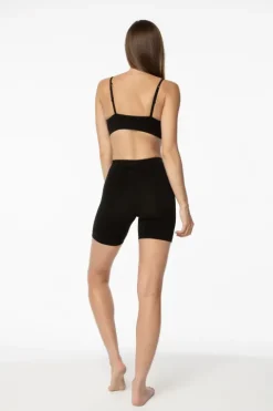 Bamboo Bermuda Shorts - bermudy czarne