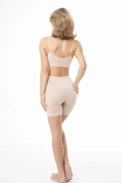 Bamboo Bermuda Shorts - bermudy beżowe