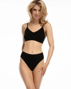 Bamboo Bikini - majtki bambusowe - czarne