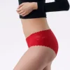 Bellie Classic - figi koronkowe - czerwone