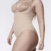 Body modelujące - 219 Basic Body Open Bust - body wyszczuplające pod biust - beżowe