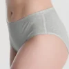 Cotton Classic - bawełniane figi damskie - szare