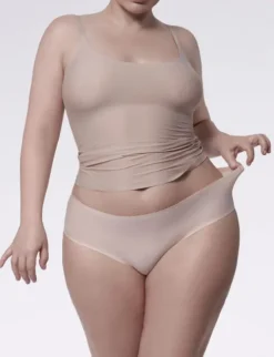 Figi Flexi One Maxi Plus Size - beżowe