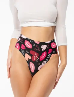 Figi Kiss Me Simple String Maxi - stringi z wysokim stanem