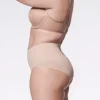 Figi modelujące - 271 Basic Maxi - figi wyszczuplające z wysokim stanem - beżowe