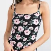 Hibiscus koszulka wygładzająca na ramiączkach