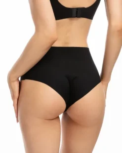 Infinity maxi - figi z wysokim stanem - czarne