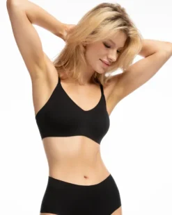 Infinity Soft Bra - miękki biustonosz - czarny