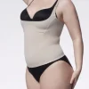 Koszulka modelująca - 214 Basic Cami Open Bust - koszulka wyszczuplająca pod biust - beżowa