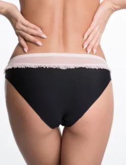 Madam Simple figi damskie - czarne+beż