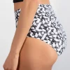 Optic Simple Maxi - majtki z wysokim stanem