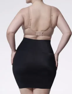 Półhalka modelująca - 220 Basic Half Slip - półhalka wyszczuplająca - czarna