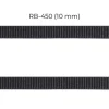 Ramiączka harmonijka RB-450 - ozdobne ramiączka - czarne
