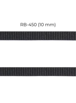 Ramiączka harmonijka RB-450 - ozdobne ramiączka - czarne