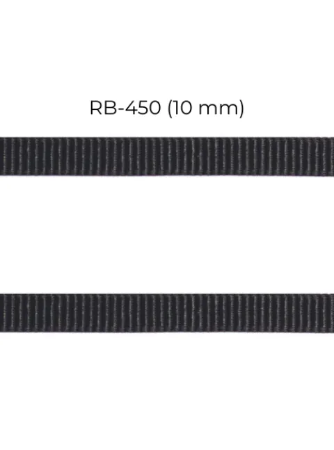 Ramiączka harmonijka RB-450 - ozdobne ramiączka - czarne