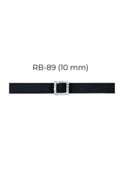 Ramiączka z ozdobnym kwadratem (RB-089) - 10 MM