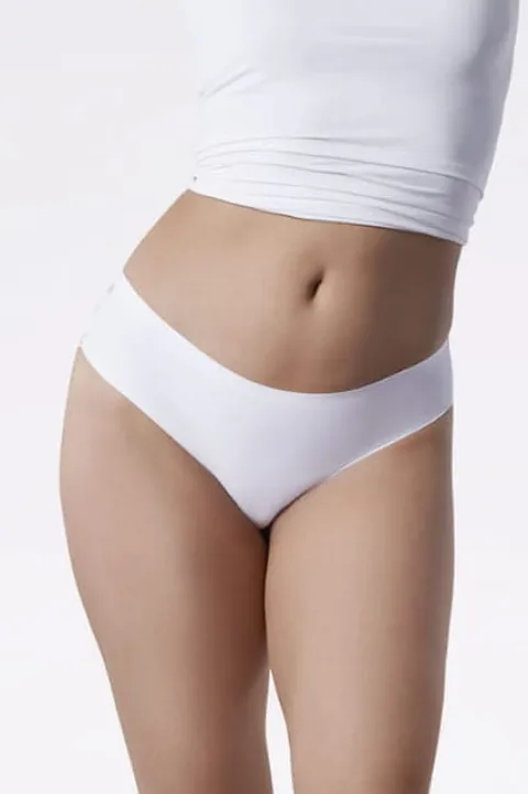 Tanga Brasil - koronkowe brazyliany - biały